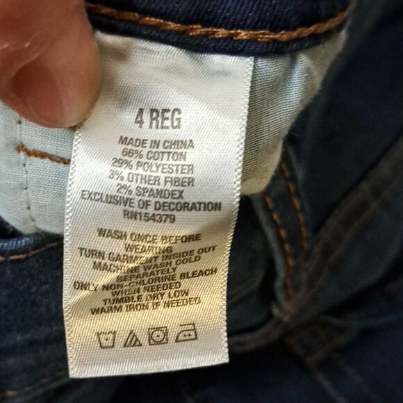 AERO high rise skinny jeans size 4 - Picture 4 of 6